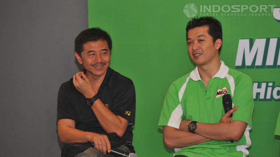 Mulyo Handoyo (kiri) - Taufik Hidayat - INDOSPORT